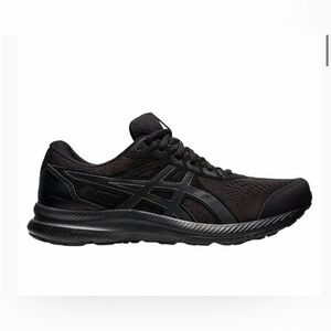 NWT ASICS Gel Contend 8 | Black/Carrier Grey | Size: 10.5
